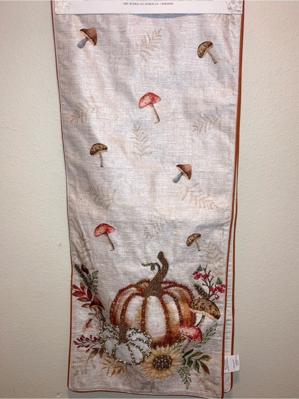 Hello Fall Table Runner - Picture 3 of 4